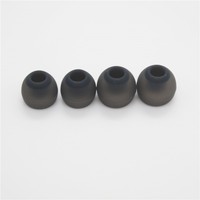 Embouts d'écouteurs en silicone TWS de 4,5 mm, respirants, réduction du bruit, remplacement pour écouteurs intra-auriculaires, bouchons d'oreilles