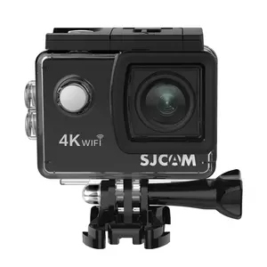 SJCAM 4K Ultra HD 16MP WiFi פעולה מצלמה, 170 תואר רחב זווית EIS עמיד למים Vlog וידאו מצלמה