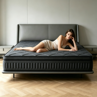 Moderne Luxus-Taschenfederkern-Hybrid-Gel-Memory-Foam-Matratze in Queen- und King-Size, kühlend, komfortabel, mittelfest, für Hotel und Zuhause