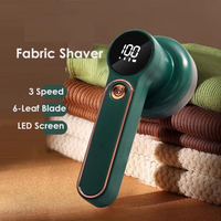 Tragbarer wiederauf ladbarer elektrischer Flusen entferner Smart Fabric Shaver für Kleidung Teppich pullover Pillen besatz mit Mini-Bildschirm