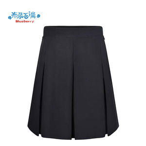 تنورة مدرسية للأطفال 2023 مع طيات، زي مدرسي للبنات في المرحلة الابتدائية، قابلة للتخصيص باللون/الحجم/القماش - Product Image 2