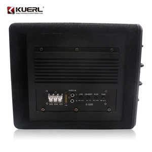 ซับวูฟเฟอร์ Kuerl ขนาด 8 นิ้ว 24x29x38 ซม. ลำโพงเบสติดรถยนต์ พร้อมตะแกรงครอบ ตู้ลำโพงทำจาก MDF - Product Image 2