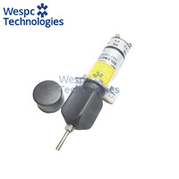 Vanne solénoïde d'arrêt de carburant WESPC 1502-12C3U1B1S1A SA-5171-12 12V DC pour moteur diesel Woodward Kubota Yanmar Bobcat