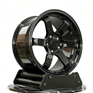 ล้อ Volk Racing <span class=keywords><strong>TE37</strong></span> Saga S Plus สีเงินไดมอนด์ TE 37 5x112 5x120 5x114.3 5x100 17x9 18x9 5 สำหรับ <span class=keywords><strong>BMW</strong></span> E36 <span class=keywords><strong>E46</strong></span> E92 F80 M3 F82 G82 M4 - Product Image 2