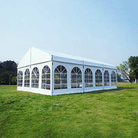 Transparent grand 100 300 500 personnes tente en plein air chine aluminium fête mariage chapiteau tentes d'événement pour les événements