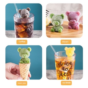 Gấu thân thiện với môi trường <span class=keywords><strong>Silicone</strong></span> <span class=keywords><strong>Ice</strong></span> Hockey Vòng <span class=keywords><strong>Ice</strong></span> <span class=keywords><strong>Cube</strong></span> khuôn nhà làm kem Khay trong PC <span class=keywords><strong>cup</strong></span> hình dạng dễ dàng để sử dụng - Product Image 2