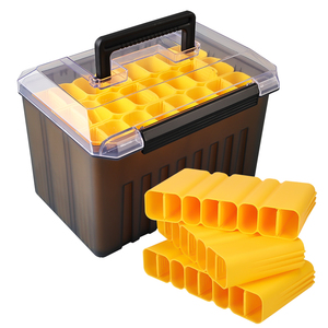 Hộp đựng đồ câu cá 23.5*17.6*16.5cm, thùng đựng đồ câu cá, có lưới ngăn tháo rời, hộp đựng đồ câu cá chống thấm nước, hộp đựng mồi câu cá cứng cáp - Product Image 5