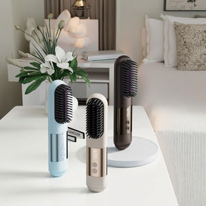 แปรงหนีบผมไอออนแบบพกพาแปรงหวีผมตรงไร้สายขนาดเล็ก - Product Image 1