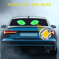 Zuo Chi EMY-B Nouveaux feux décoratifs pour voiture, très demandés, type « Oeil du Diable », éclairage d'ambiance LED, panneau matriciel, éclairage de pare-brise