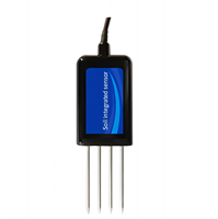 Sensor de Suelo 8 en 1 FDR, Sensor de Conductividad Eléctrica del Suelo (EC) con Monitor de Temperatura y Humedad, Sensor de Humedad del Suelo