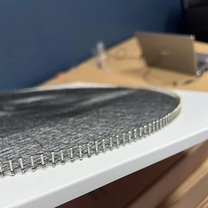 Oem chủ đề nghệ thuật hội đồng quản trị Chân Dung 3D DIY Nail chuỗi nghệ thuật kit trang trí nhà may & dệt Đồ chơi gỗ bức tranh đường kính 50cm - Product Image 4