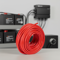 Cable de Alimentación de PVC UL10269 2 AWG 33.6mm², Cable Eléctrico Flexible de Cobre OFC de 1000V para Carga de Vehículos Eléctricos, para Uso Industrial Fotovoltaico