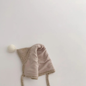 Rắn Màu Ấm Đan Cap Cho Trẻ Sơ Sinh Từ 6 Để 18 Tháng Thoải Mái Tai Bảo Vệ Đàn Hồi Ấm Đan Cap - Product Image 3