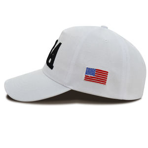 Casquette de baseball USA, drapeau américain, casquettes de sport, logo brodé 3D personnalisé, casquettes de baseball 5 panneaux, casquette de sport en acrylique, livraison rapide - Product Image 3