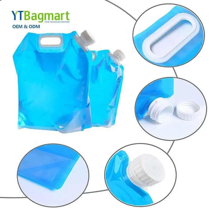 Factory Price Wholesale Cheap Portable Foldable Water Tank 5L 10L Collapsible Water Container Water Bag for Camping