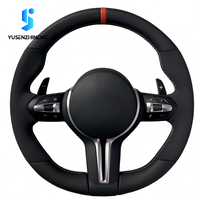 Volant sport en cuir pour M6 F30 E92 F20 F10 F36 E91 E87 E90 E82 F25 E53 E92 F01 F32 F33 F16 F22 F15 E91 E87