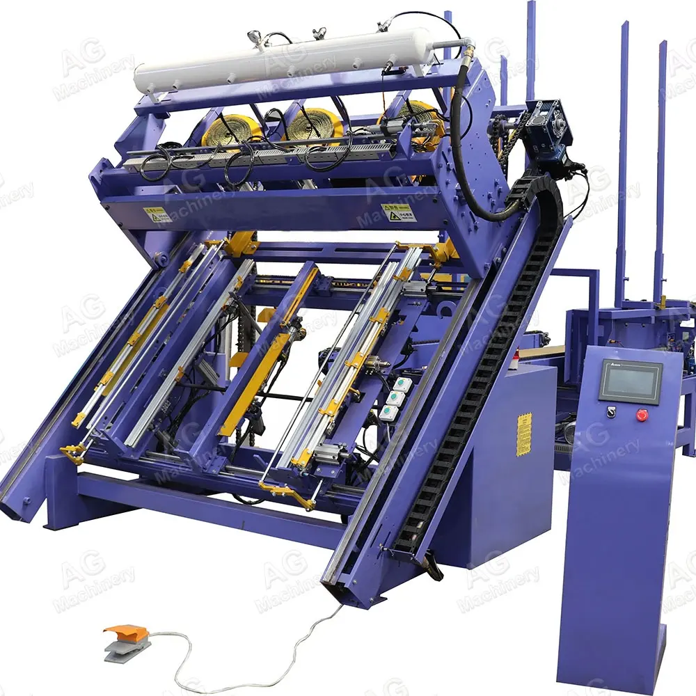 लोकप्रिय वुडवर्किंग पैलेट नेलर स्वचालित पैलेट बनाने की मशीन