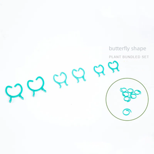 En gros, Pot de fleurs carré en plastique, Anneau de fixation pour plantes grimpantes de jardin, avec bouton papillon, pièce décorative et accessoire pour la fixation des tiges de plantes - Product Image 4