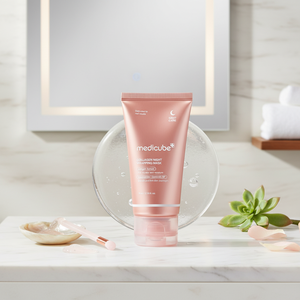 Masque d'emballage de nuit au collagène Medicube-Fabriqué en Corée Masque d'hydratation au collagène pour la peau en verre Glow Soins du visage Soins de la peau coréens - Product Image 3