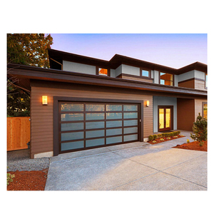 Portes <span class=keywords><strong>de</strong></span> <span class=keywords><strong>garage</strong></span> personnalisées en noir brillant pour les maisons, <span class=keywords><strong>porte</strong></span> <span class=keywords><strong>de</strong></span> <span class=keywords><strong>garage</strong></span> en verre, <span class=keywords><strong>porte</strong></span> <span class=keywords><strong>de</strong></span> <span class=keywords><strong>garage</strong></span> en verre isolée sans cadre - Product Image 4