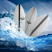 Usine 5.8ft EPS Foam board Round Square short board ajouter logo tableau blanc pour le surf