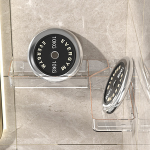 Bathroom Storage Rack Corner Mounted 60X70cm Rectangle Durable For Kitchen And Bathroom Use - Product Image 4
