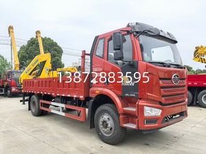FAW 6x4 ручной дизельный грузовой автомобиль грузоподъемностью 10 тонн с краном популярная модель гарантированное качество доступны индивидуальные варианты - Product Image 2