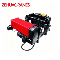 Palans électriques à câble européen à faible hauteur de levage de 5 tonnes avec moteur à double vitesse, palans Euro 3t 7t 10t pour grue