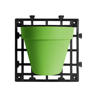 Panier de jardin suspendu en plastique, clôture, balcon, jardin et intérieur, raboteuse murale, balustrade, plantes, fleurs, Pots, 1 pièce