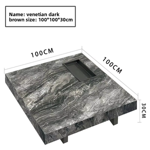 Mesa de Centro de Estilo Italiano Moderno y Simple, Estilo Wabi-Sabi, Minimalista, de Lujo, Duradera, de Madera de Abedul, Muebles <span class=keywords><strong>para</strong></span> Sala de Estar - Product Image 6