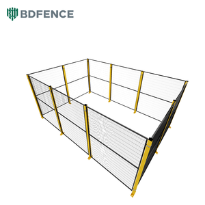 Clôture robotisée de fabrication exquise, barrière modulaire en treillis galvanisé, design luxueux pour zones industrielles de haut niveau - Product Image 1
