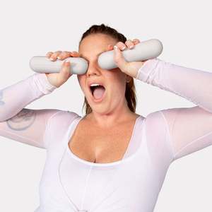 Mancuernas de Goma para Gimnasio en Casa, Barras de Mancuernas Hexagonales Antideslizantes con Varilla de Acero Cromado para Entrenamiento de Fuerza - Product Image 4