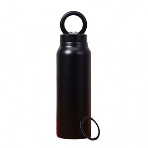 Botella de Agua Magnética de 24oz/32oz con Soporte para Teléfono, Personalizable con Logotipo, Ajustable, de Acero Inoxidable, Ecológica, Moderna, de Lujo, Térmica - Product Image 1