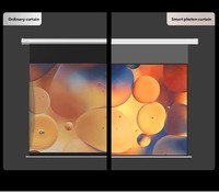 Nouvel écran de projection motorisé automatique ALR mural 84-200 pouces 16:9 Ultra HD 3D pour la maison et le bureau