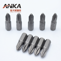 Jeu de tournevis magnétiques ANKA Ph2 à tête cruciforme Pz2, double embout, pour visseuse électrique Phillips