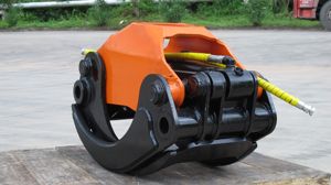 Nouveauté Xuvol LOG GRAPPLEforwarder, grappin hydraulique pour bois, manutention de bois, MF26 pour excavateurs de 1,5 à 3,5 tonnes avec moteur - Product Image 4