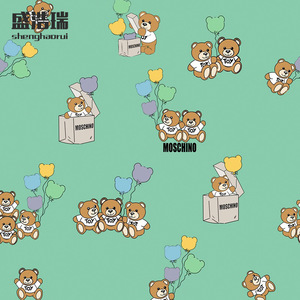 Tissu polyester imprimé numériquement Sheng Haorui, motif floral personnalisé pour sacs et vêtements - Product Image 3