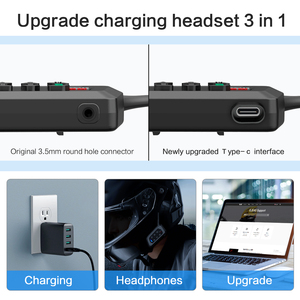 Ejeas V4 cộng với mũ bảo hiểm tai nghe bluetooth xe máy liên lạc trong 4 dây <span class=keywords><strong>intercom</strong></span> - Product Image 4