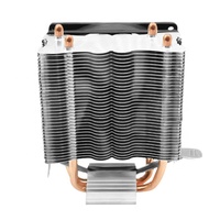 Ventilateur de refroidissement de CPU à double caloduc avec interface 3Pin pour AMD 939/940/AM2/AM2 +/AM3/FM1/FM2