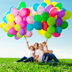 Palloncini Opachi da 12 Pollici in Colori Misti, Palloncini in Lattice per Feste di Compleanno per Bambini, Palloncini <span class=keywords><strong>Arcobaleno</strong></span> Squisiti - Product Image 3