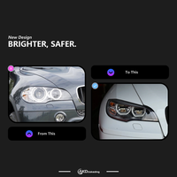 Phares LED modifiés pour E71/X6 E72 2007-2014, mise à niveau Angel Eye, double DRL, lentille de projecteur laser, 12V, nouveaux accessoires automobiles
