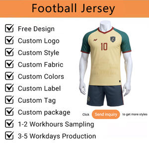 Uniforme de Fútbol Personalizado, Ropa de Fútbol Transpirable para Hombre, Sublimación, Secado Rápido, Kit de Fútbol - Product Image 2