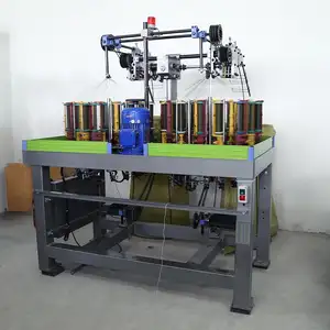 Credit Oceaan Flexibele Kant Vlechten Machine Te Koop Maken Elastisch Koord Goed Ontworpen Kaars Lont Vlechten Machine Automatisch Een