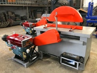 Scie circulaire horizontale pour le travail du bois avec moteur 3kW, puissance 380V