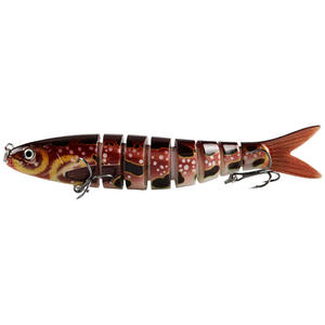 Neues Design Großhandel JM027 13cm 20g ABS Minnow Angel köder 8 Segment Multi Jointed Artificial Hard - Product Image 4