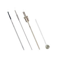 Sonda RTD PRT Industrial de Alta Precisión de 4 Hilos, Cable de Conexión, Estándar de Referencia de Temperatura de Respuesta Rápida, OEM, Acero Inoxidable, IP65