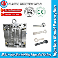 Services de moulage par injection multi-cavités à canaux chauds, fabricant de moules d'injection pour coques de brosses sèche-cheveux ioniques, certifié ISO 9001