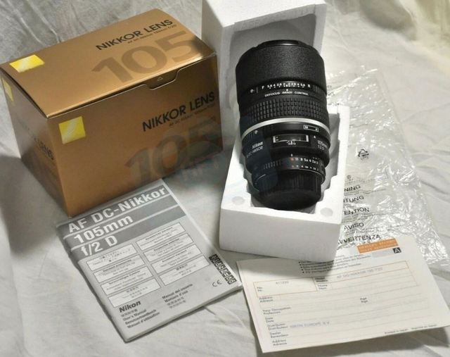 HFT Professional AF DC for 105mm F/2.0 Tele-Zoom Focus Full-Frame Lens for F Mount with 72mm Filter Size