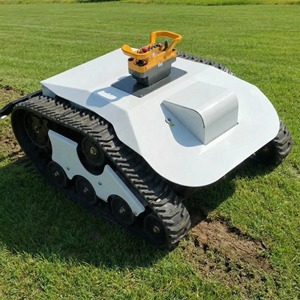 Eco-Friendly Lithium <b>Battery</b> 13HP <b>24V</b> Single Cylinder Remote Control Lawn Mower SK-500 All Terrain Slope Mowing Robot 500mm SK-5 - Product Image 5