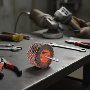 Ttake Abrasive Flap <b>Wheel</b> 20x5 Mm 80 Grit 3 Mm Shaft For <b>Grinding</b> - Product Image 3